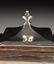 A VICTORIAN STERLING SILVER MOUNTED CUT GLASS TEA - 5