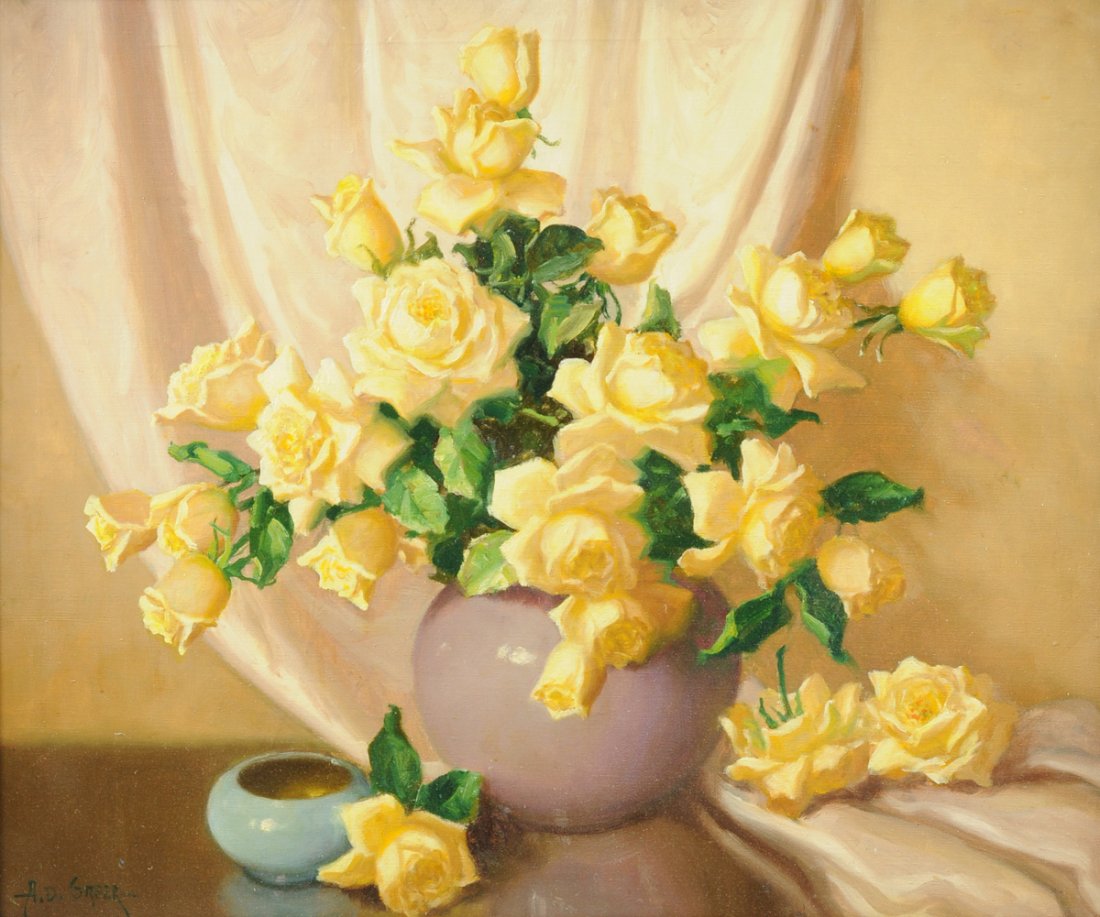 AUBREY DALE GREER (American 1904-1998) A PAINTING, (1 of 10)