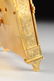 A SWISS GILT AND SILVERED ENGRAVED BRASS STRUT CLOCK, - 10