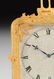 A SWISS GILT AND SILVERED ENGRAVED BRASS STRUT CLOCK, - 3