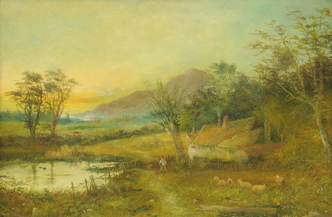 WALTER WALLER CAFFYN (British 1845-1898) A PAINTING, (1 of 10)