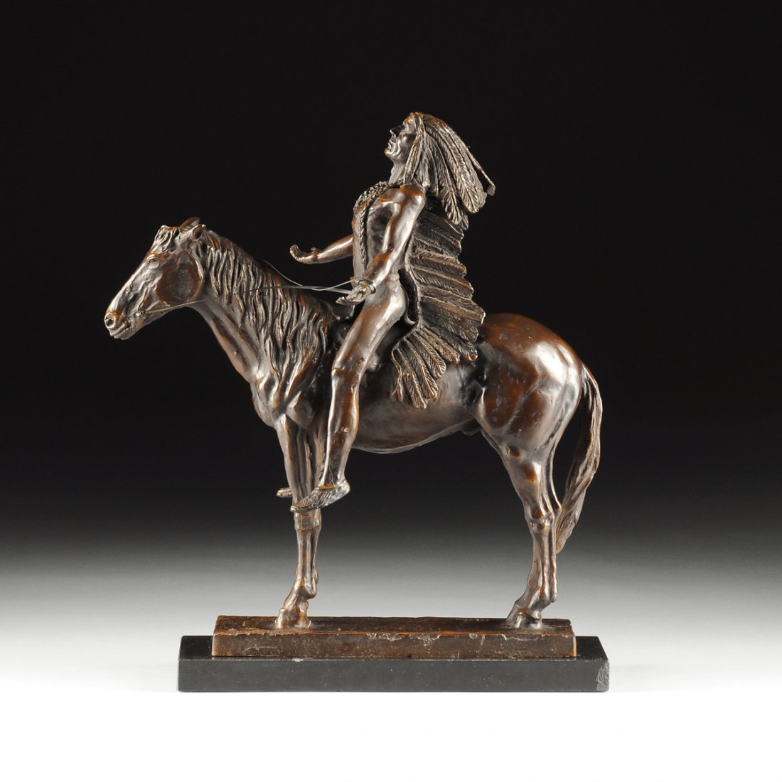 CYRUS EDWIN DALLIN (American 1861-1944) A BRONZE, (1 of 6)