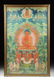 A FRAMED TIBETAN THANGKA OF AMITABHA BUDDHA, LATE - 2