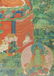 A FRAMED TIBETAN THANGKA OF AMITABHA BUDDHA, LATE - 9