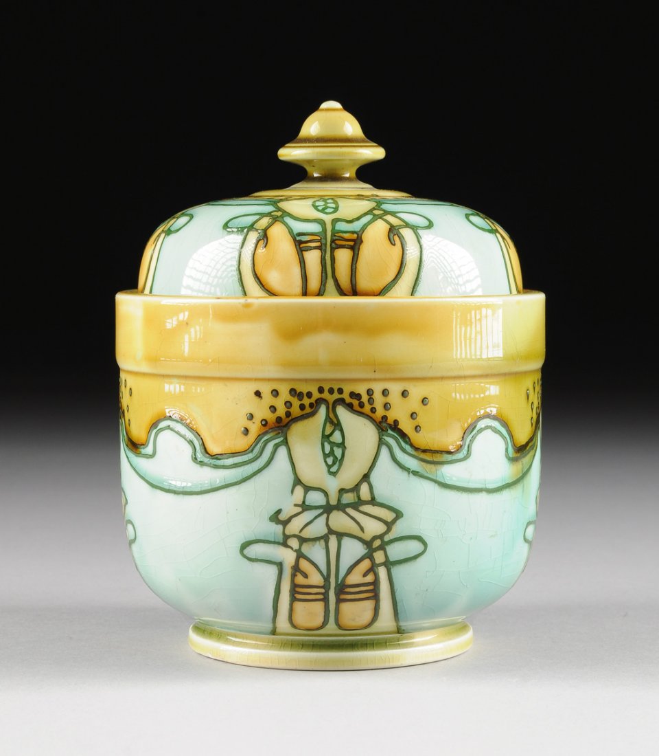 A MINTONS SECESSIONIST WARE ART NOUVEAU GLAZED (1 of 8)