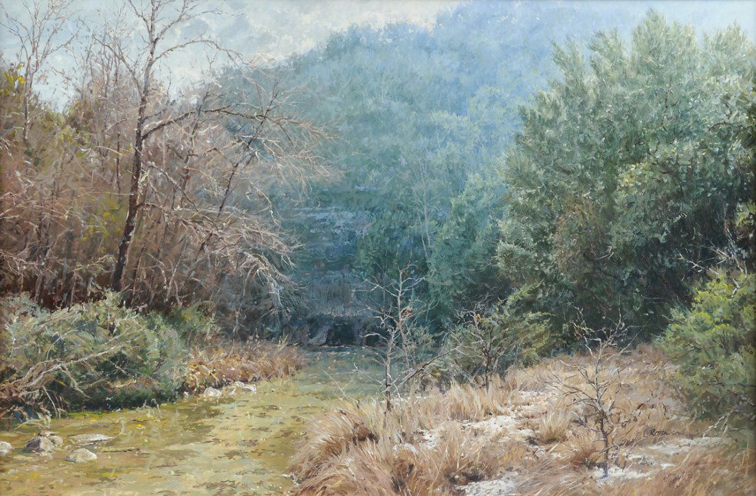 JAMES B. ROBINSON (American 20th Century) A PAINTING, (1 of 10)