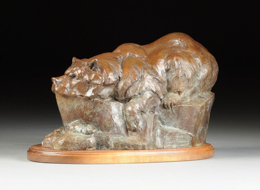 SANDY SCOTT (American b. 1943) A LIMITED EDITION BRONZE (1 of 10)