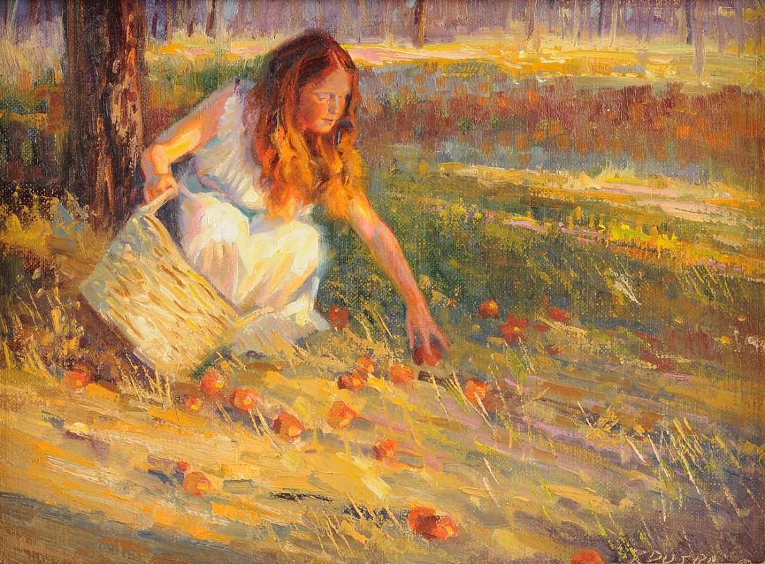 RANDAL DUTRA (American b. 1958) A PAINTING, "Small (1 of 10)