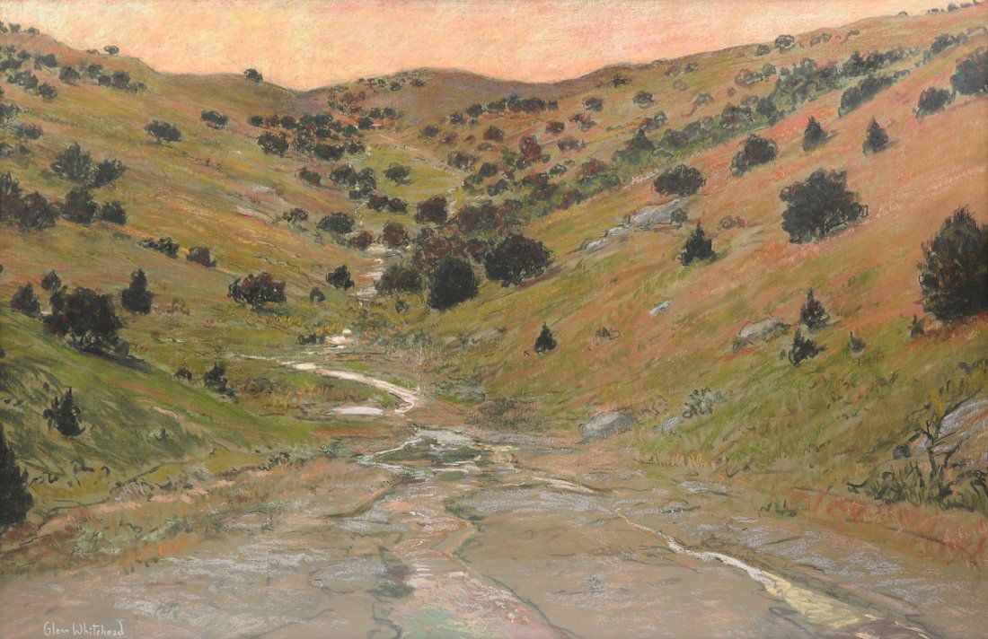 GLENN WHITEHEAD (American/Texas b. 1940) A PAINTING, (1 of 10)