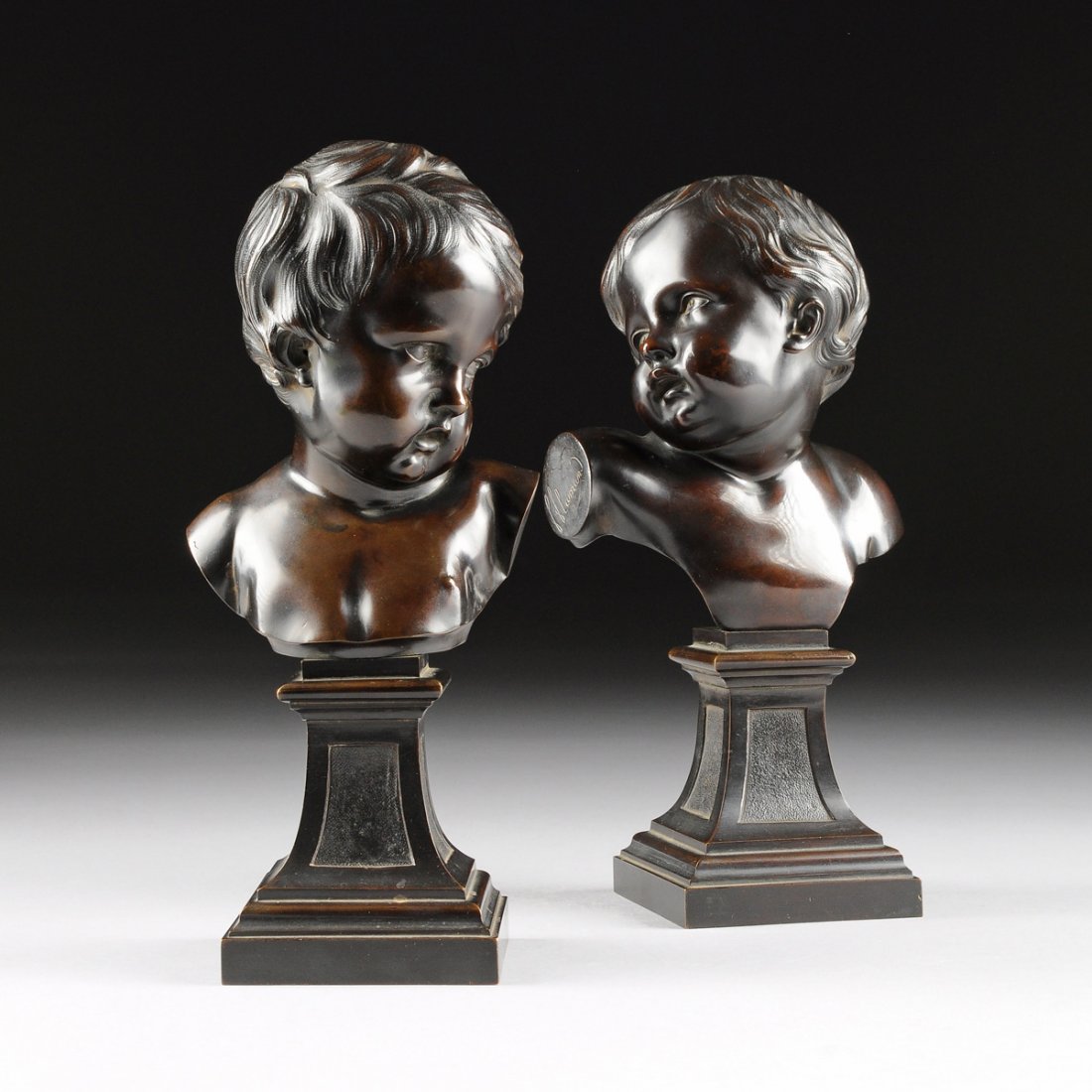 F. FLAMAND (EUROPEAN SCHOOL 19TH CENTURY) A PAIR OF (1 of 10)