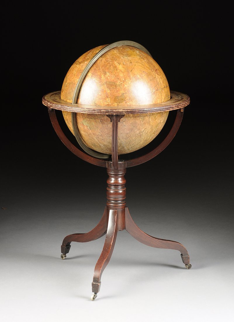 AN ENGLISH 18 INCH CELESTIAL LIBRARY GLOBE, W. & T.M. (1 of 7)
