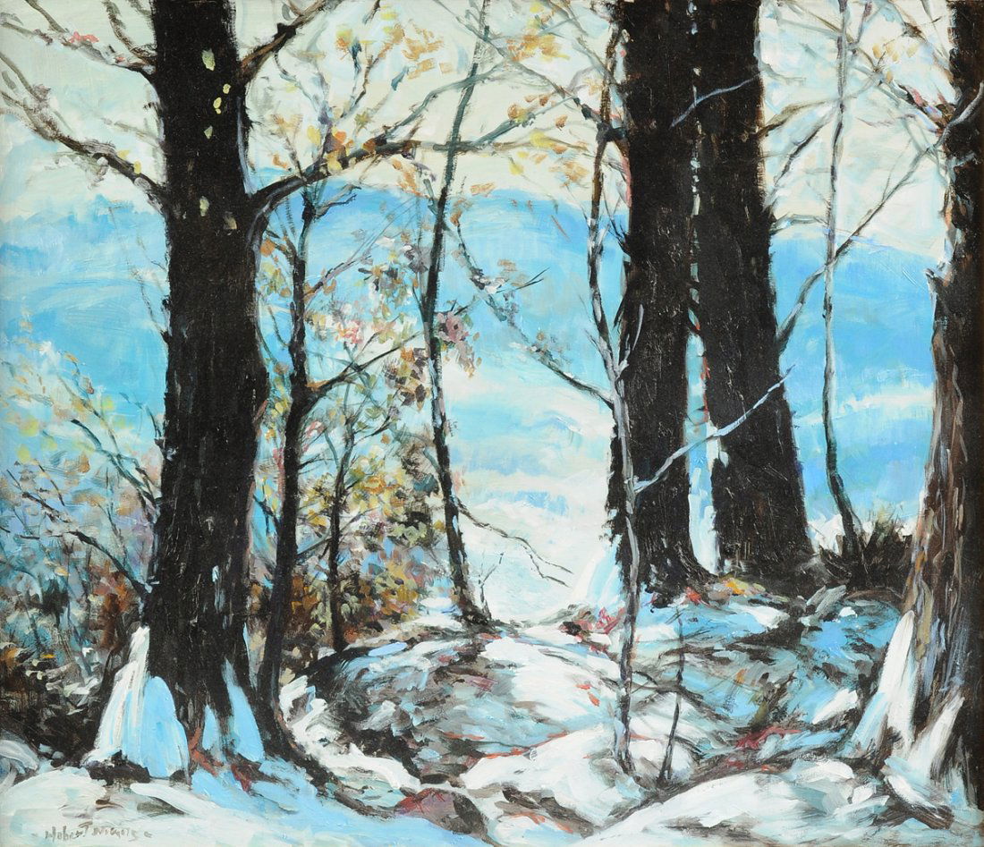 HOBART NICHOLS, JR. (American 1869-1962) A PAINTING, (1 of 10)