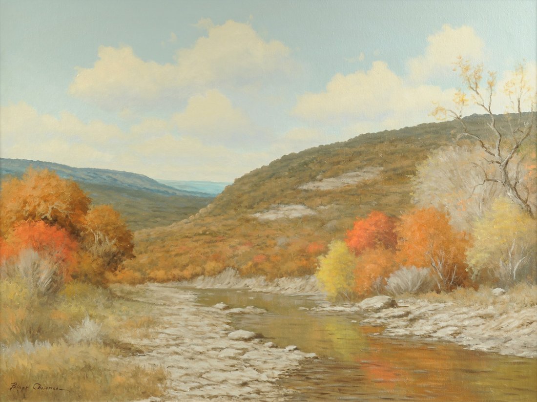 PALMER CHRISMAN (American/Texas 1913-1984) A PAINTING, (1 of 10)