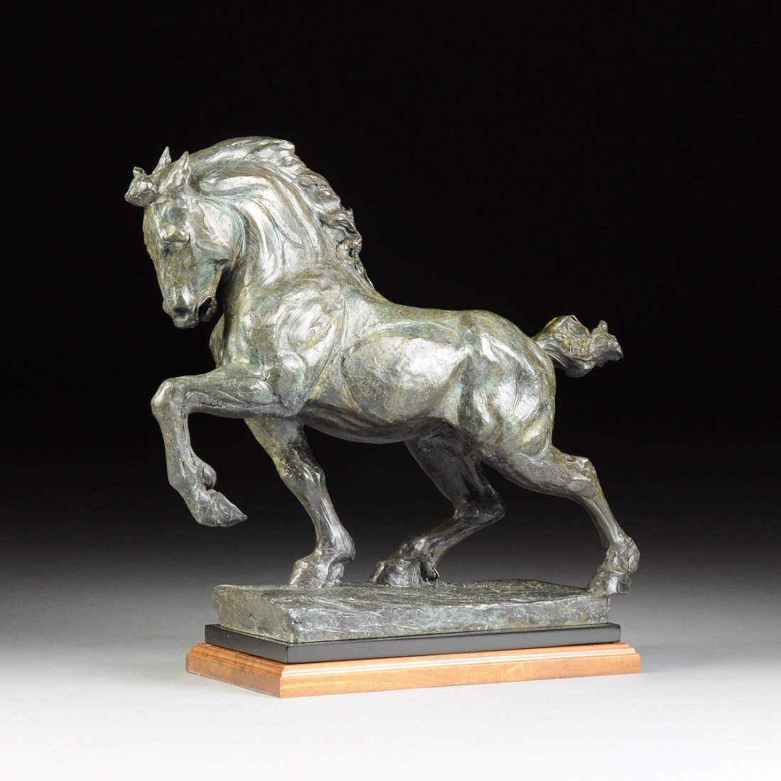 SANDY SCOTT (American b. 1943) A BRONZE SCULPTURE, " (1 of 10)