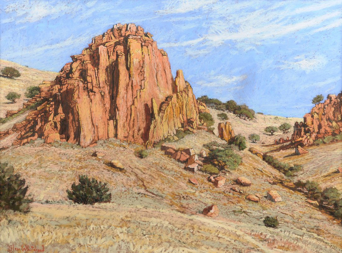 GLENN WHITEHEAD (American/Texas b. 1940) A PAINTING, (1 of 10)