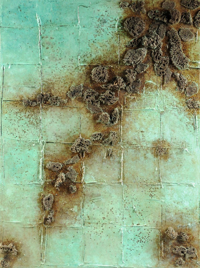 SABINE STROMEYER (American b. 1962) A PAINTING, (1 of 9)