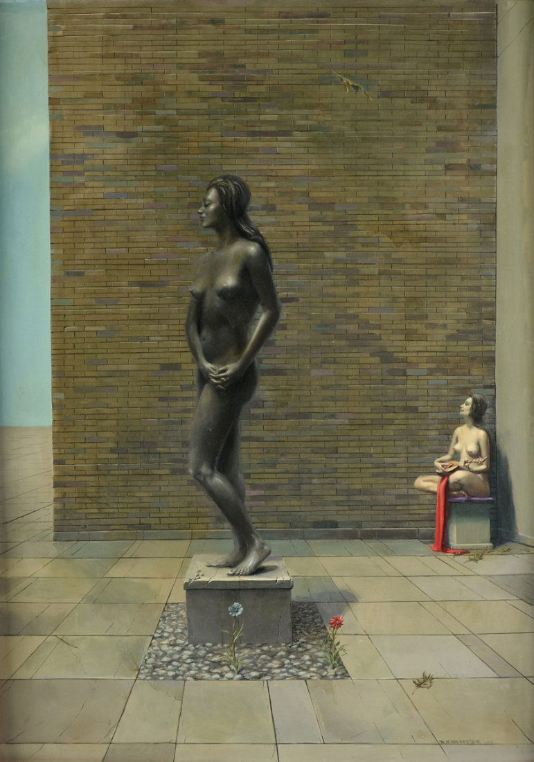 RAYMOND WHYTE (American 1923-2002) A PAINTING, (1 of 10)