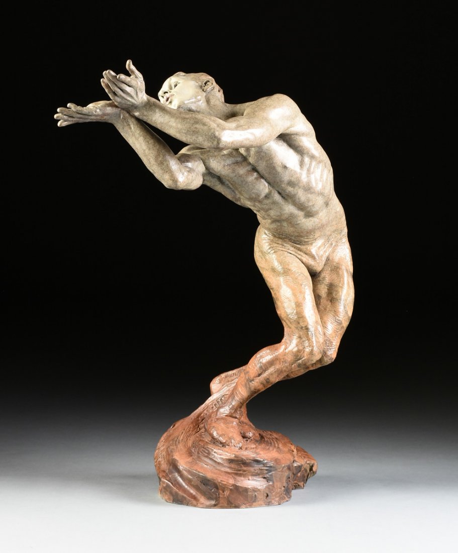 RICHARD MACDONALD (American b. 1946) A COLD PAINTED (1 of 10)