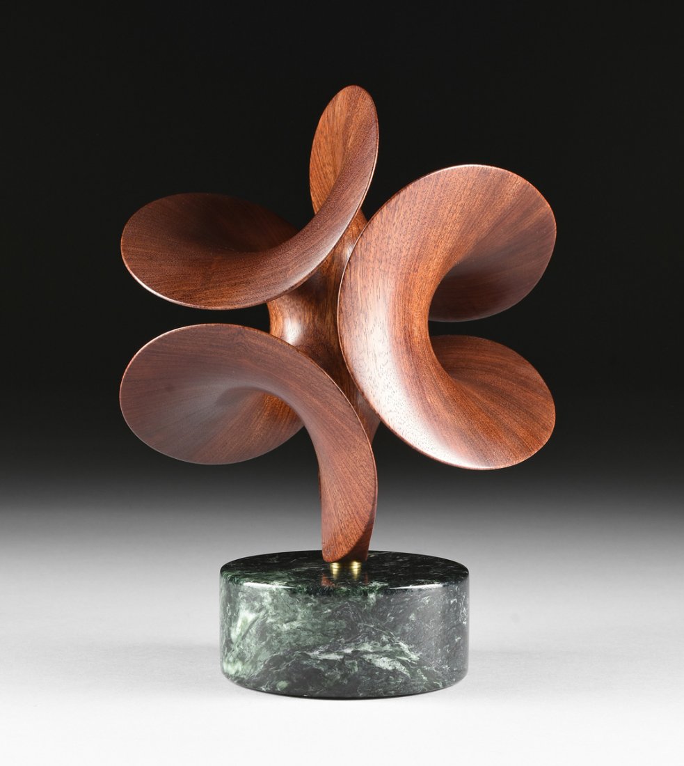 ROBERT LONGHURST (American b.1949) A CARVED BUBINGA (1 of 7)
