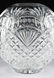 A WATERFORD CUT CRYSTAL ROSE BOWL, CECILY PATTERN, - 5