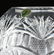 A WATERFORD CUT CRYSTAL ROSE BOWL, CECILY PATTERN, - 6
