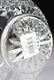 A WATERFORD CUT CRYSTAL ROSE BOWL, CECILY PATTERN, - 7