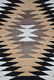 A NATIVE AMERICAN POLYCHROME WOVEN WOOL RUG, 20TH - 3