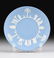 TWO WEDGWOOD BLUE AND WHITE JASPER WARES, IMPRESSED - 2