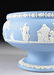 TWO WEDGWOOD BLUE AND WHITE JASPER WARES, IMPRESSED - 7