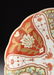A PAIR OF IMARI PORCELAIN PETAL RIMMED DISHES, SIGNED, - 3