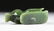 AN INUIT CARVED SPINACH JADE GROUP OF LOVE BIRDS - 8