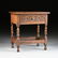 A WILLIAM AND MARY STYLE CARVED OAK SIDE TABLE,