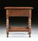 A WILLIAM AND MARY STYLE CARVED OAK SIDE TABLE, - 7