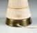A PAIR OF VINTAGE MID CENTURY MODERN GILT AND WHITE - 6