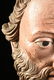 A CONTINENTAL BAROQUE REALISTICALLY PAINTED CARVED WOOD - 3