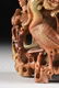 A LARGE CHINESE CHRYSANTHEMUM AND PHOENIX CARVED - 8