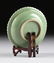 A CHINESE SMALL BARB RIMMED CELADON DISH, TOGETHER WITH - 4