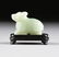 A SET OF TWELVE CHINESE CELADON JADE ZODIAC ANIMAL - 10