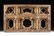 AN UNUSUAL CHINESE ORNATELY CARVED GILTWOOD MIRROR,