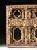 AN UNUSUAL CHINESE ORNATELY CARVED GILTWOOD MIRROR, - 2