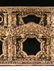 AN UNUSUAL CHINESE ORNATELY CARVED GILTWOOD MIRROR, - 3