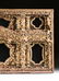 AN UNUSUAL CHINESE ORNATELY CARVED GILTWOOD MIRROR, - 4