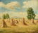 H. FROGUT (20th Century) A PAINTING, "Figure in Field