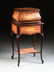 A PORTER EXOTIC WOODS INLAID BURLED WALNUT MARQUETRY - 4