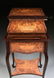 A PORTER EXOTIC WOODS INLAID BURLED WALNUT MARQUETRY - 6