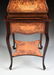 A PORTER EXOTIC WOODS INLAID BURLED WALNUT MARQUETRY - 7