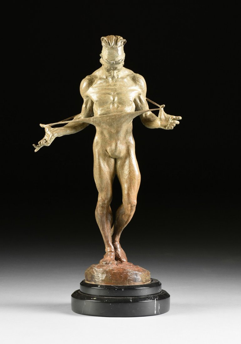 RICHARD MACDONALD (American b. 1946) A COLD PAINTED (1 of 10)