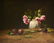 DAVID A. LEFFEL (American b.1931) A PAINTING, "Tea