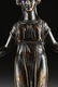 A PAIR OF LOUIS XVI STYLE GILT AND PATINATED BRONZE - 4