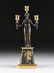 A PAIR OF LOUIS XVI STYLE GILT AND PATINATED BRONZE - 7